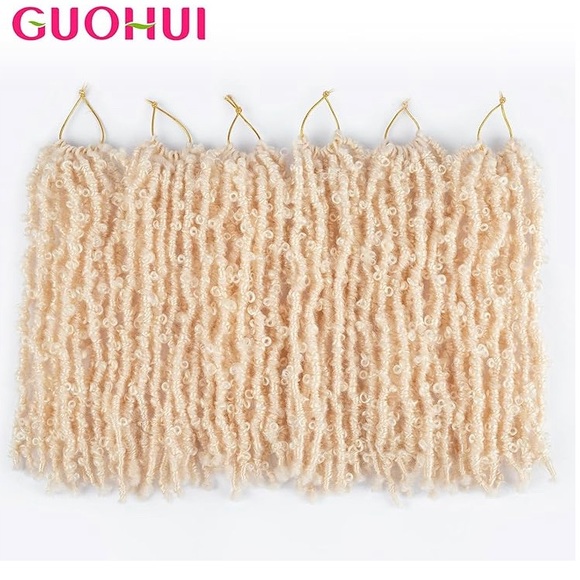 NIB***GUOHUI Super Light Butterfly Locs Crochet Hair 12” 6 Packs Pre-Looped - Picture 4 of 9